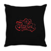 love red Throw Pillow
