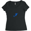 mermaid mom pocket Women's Triblend Scoop T-shirt