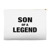 Dad The Man The Myth The Legend - Son Of A Legend Family Matching Accessory Pouches