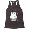 purrfect fit Racerback Tank