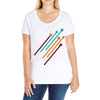 DMG Roll Ladies Curvy T-Shirt