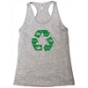 rock paper scissors Racerback Tank