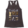 yorkie dad Racerback Tank