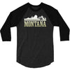 montana mountains 3/4 Sleeve Shirt