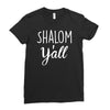 shalom y'all Ladies Fitted T-Shirt