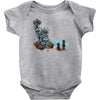 the planet of the kong Baby Onesie