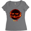 Halloween Sun Women's Triblend Scoop T-shirt