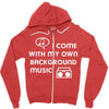 i come with music Zipper Hoodie