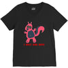 i only kiss boys V-Neck Tee
