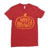 happy halloween 4 Ladies Fitted T-Shirt
