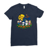 peanuts gang Ladies Fitted T-Shirt