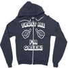 trust me i'm greek Zipper Hoodie