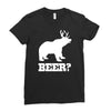 beer Ladies Fitted T-Shirt