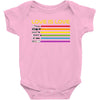 lightsaber rainbow Baby Bodysuit