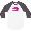 Mrs with heart dot (Mr and Mrs set) 3/4 Sleeve Shirt