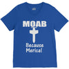 moab military mother of all bombs V-Neck Tee