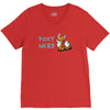 foxy nerd V-Neck Tee