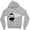 boris badenov Zipper Hoodie
