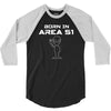 alien themed   ufo 3/4 Sleeve Shirt