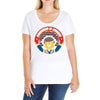 everything is awesome   mens funny lego Ladies Curvy T-Shirt