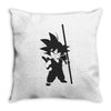 goku dragonball z Throw Pillow