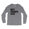 best grandpa ever Long Sleeve Shirts