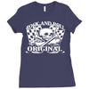 rock and roll Ladies Fitted T-Shirt
