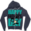 happy father&rsquo;s day 3 Zipper Hoodie