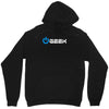 geek' (power on button) Unisex Hoodie