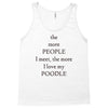 poodle lover Tank Top