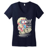 nerd attack Women's V-Neck T-Shirt