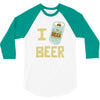 i beer beer 3/4 Sleeve Shirt