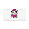 angry zombie License Plate