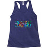 jake paulers cool colors Racerback Tank
