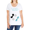 Creating a Little Disney Magic Baby Boy Ladies Curvy T-Shirt