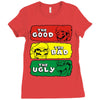 mario western Ladies Fitted T-Shirt