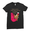 hi quality frenchie Ladies Fitted T-Shirt