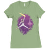 space jam jordan Ladies Fitted T-Shirt
