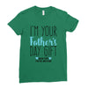 I'm Your Father's Day Gift Mom Says You're Welcome Ladies Fitted T-Shirt