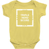 triple nerd score Baby Onesie