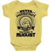never underestimate an old man Baby Onesie