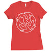 pennywise punk rock retro Ladies Fitted T-Shirt