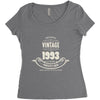 premium vintage 1993 classic perfectly aged limited edition Women's Triblend Scoop T-shirt