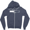 brain loading funny gamer computer geek funny Zipper Hoodie