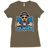 albuquerque danger Ladies Fitted T-Shirt