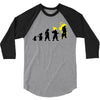 goku evolution (black) 3/4 Sleeve Shirt