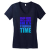 Grab Some Salt And Limes Cuz It's Tequila Time Women's V-Neck T-Shirt