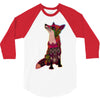 floral fox 3/4 Sleeve Shirt