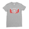 we are everywhere rifles flag Ladies Fitted T-Shirt