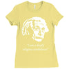 albert einstein's non believer Ladies Fitted T-Shirt